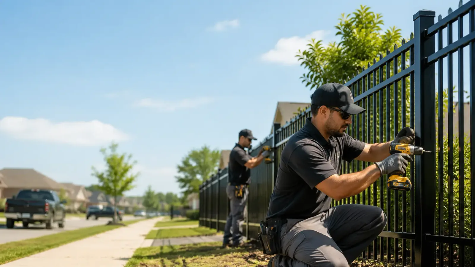 Metal Fence Installation in Encinal, TX